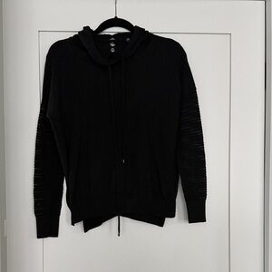 Aqua black sweatshirt with special design